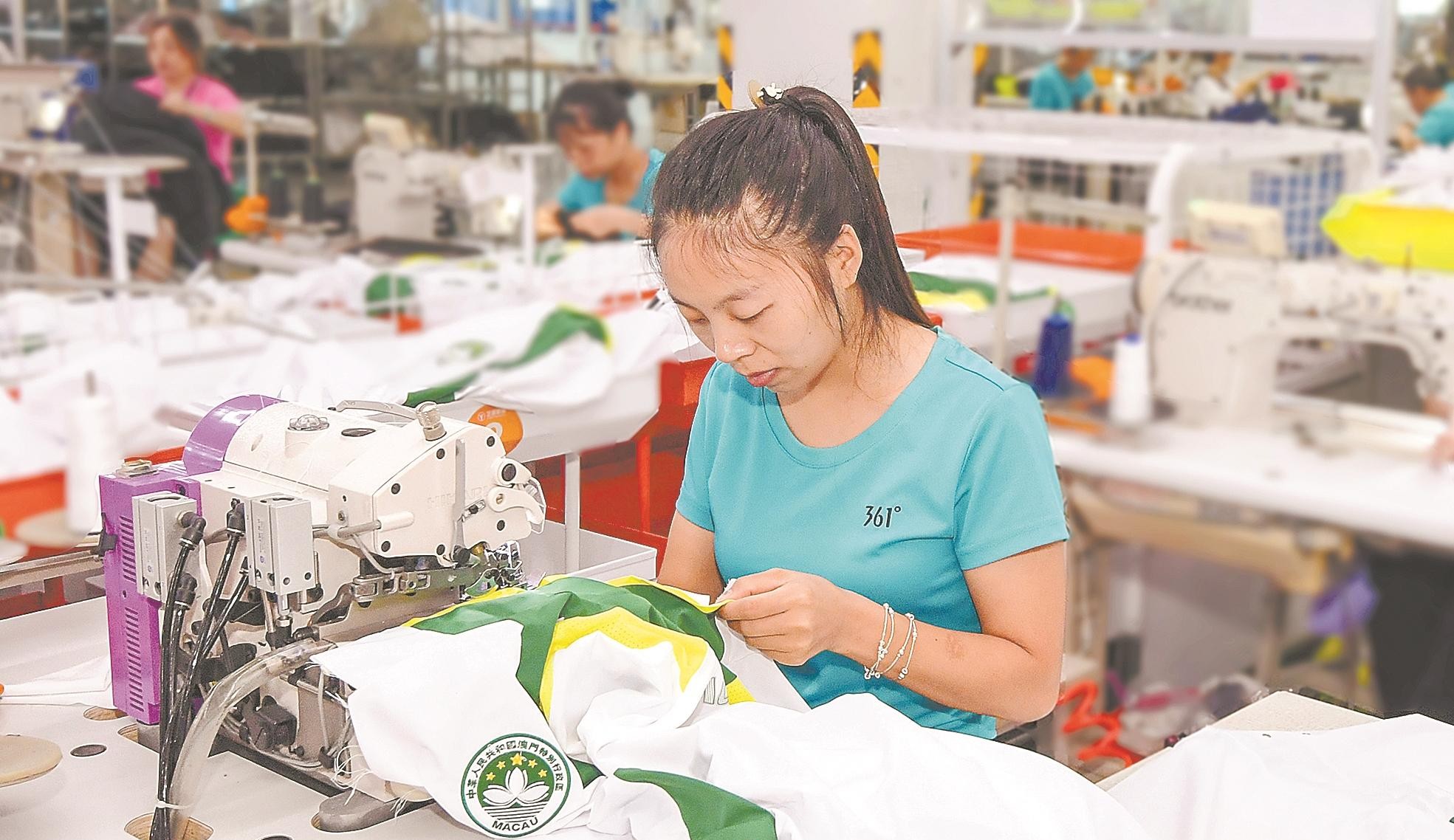 361° 服装工人现场